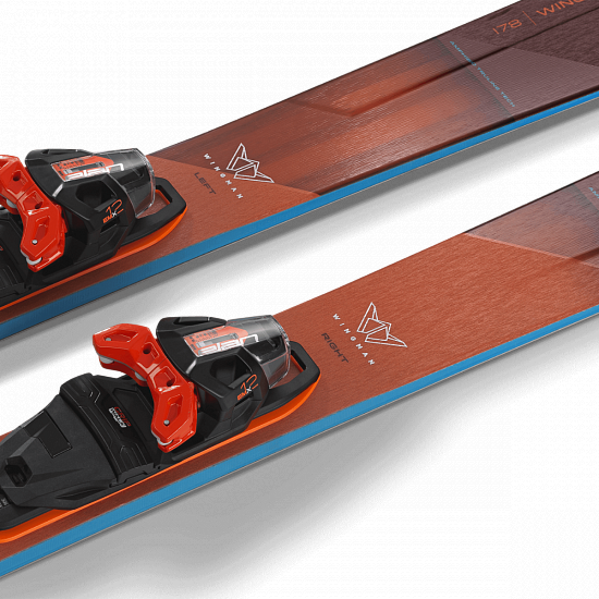 Горные лыжи Elan Wingman 82 Cti Fx с креплениями Emx 12 Gw Fx - Фото 4 большая