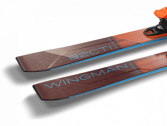 Горные лыжи Elan Wingman 82 Cti Fx с креплениями Emx 12 Gw Fx - Фото 5 большая