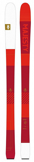 Горные лыжи Majesty Adventure + PR 11 MBS brake 85 [G] Red/White - Фото 1 большая