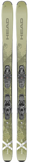 Горные лыжи Head Kore X 90 Lyt-Pr с креплениями Prw 11 Gw Beige - Фото 1 большая