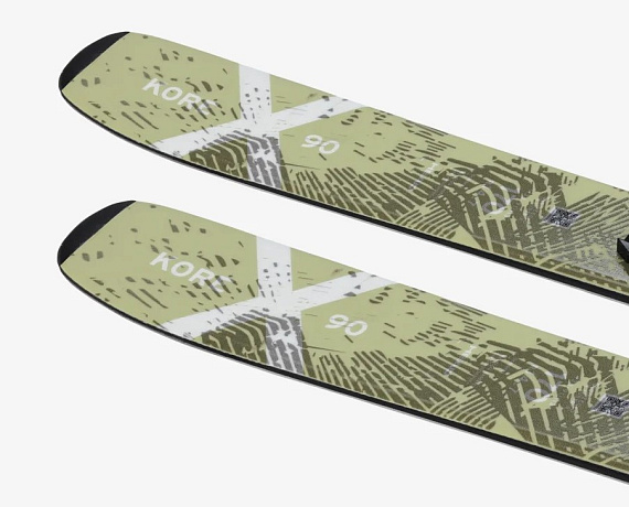 Горные лыжи Head Kore X 90 Lyt-Pr с креплениями Prw 11 Gw Beige - Фото 3 большая