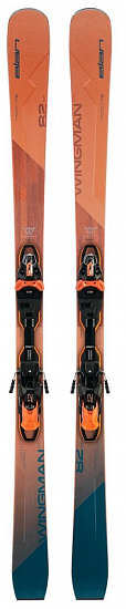 Горные лыжи Elan Wingman 82 CTi FusionX с креплениями EMX 12 FusionX - Фото 1 большая