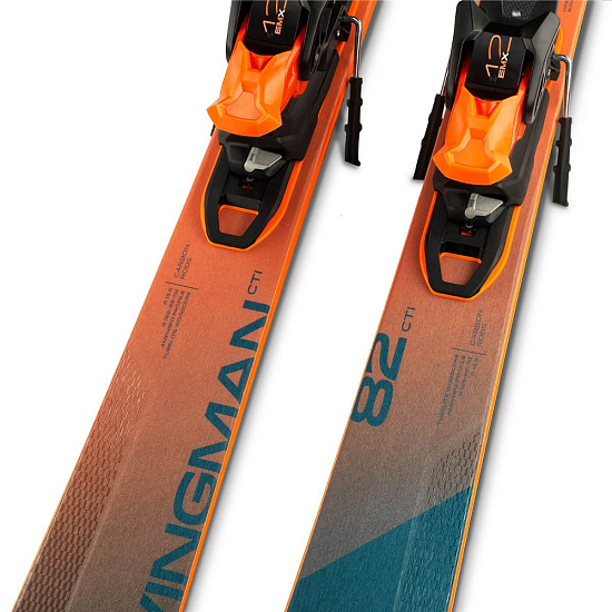 Горные лыжи Elan Wingman 82 CTi FusionX с креплениями EMX 12 FusionX - Фото 5 большая