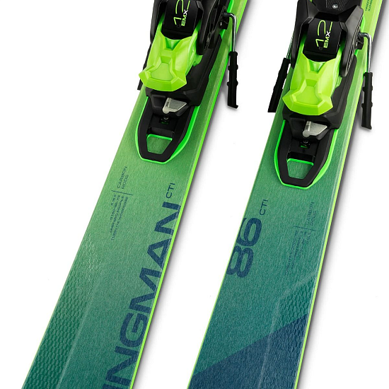 Горные лыжи Elan Wingman 86 CTi FusionX с креплениями EMX 12 FusionX - Фото 5 большая
