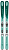 Горные лыжи женские Kastle DX85 Prem с креплениями K10 SLR GW Light Green - Фото 1 малая