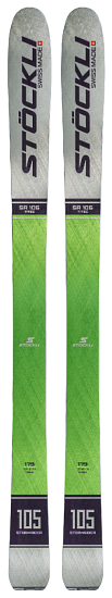 Горные лыжи Stockli Stormrider 105 - Фото 1 большая