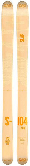 Горные лыжи женские ZAG Slap 104 19 - Фото 1 большая