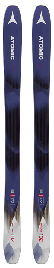Горные лыжи женские Atomic Backland 102 Blue/White - Фото 1 большая