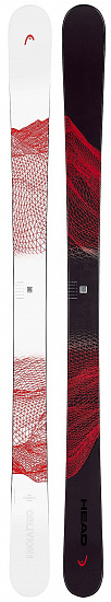 Горные лыжи Head Oblivion 102 Black/White/Red - Фото 1 большая