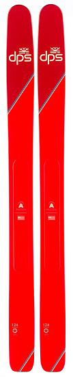 Горные лыжи DPS Lotus 124 Pagoda Red - Фото 1 большая