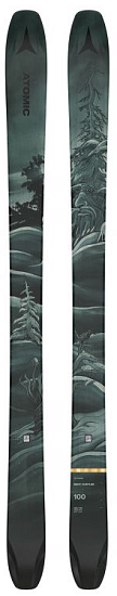 Горные лыжи Atomic N Bent Chetler 100 Grey/Green - Фото 1 большая