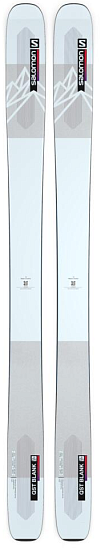 Горные лыжи Salomon N Qst Blank Wh/Light Grey - Фото 1 большая