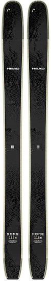 Горные лыжи Head Kore 118 Ti Black/Biege - Фото 1 большая