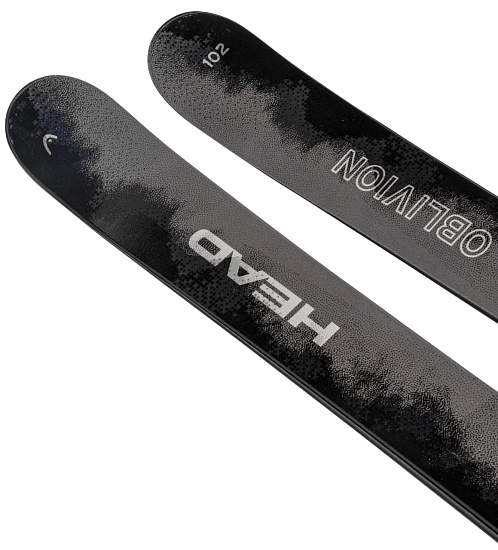 Горные лыжи Head Oblivion 102 Black/Grey - Фото 4 большая