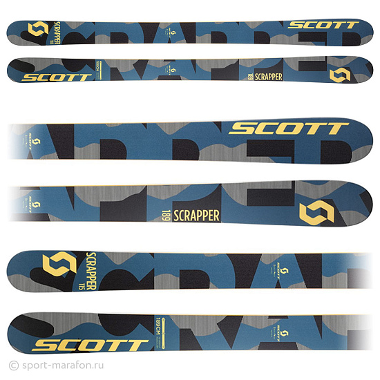 Горные лыжи Scott Scrapper 115 - Фото 2 большая