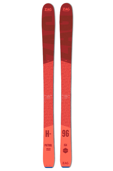 Горные лыжи ZAG H96 - Фото 1 большая