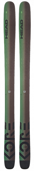 Горные лыжи Head Kore 105 Black/Green - Фото 1 большая