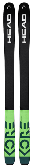 Горные лыжи Head Kore 105 Black/Green - Фото 2 большая