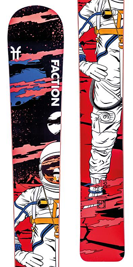 Горные лыжи Faction Mono Ski Black - Фото 2 большая