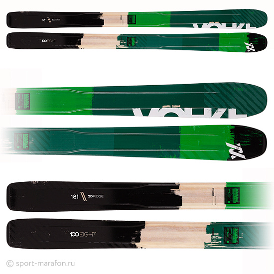 Горные лыжи Volkl 100Eight - Фото 3 большая