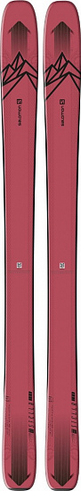 Горные лыжи Salomon Qst 106 Stella Pink/Bk - Фото 1 большая