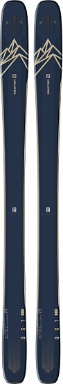 Горные лыжи Salomon Qst 99 Dark Blue - Фото 1 большая
