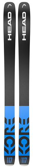 Горные лыжи Head Kore 117 Grey - Фото 3 большая