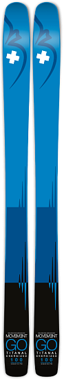 Горные лыжи Movement Go 100 Ti - Фото 1 большая