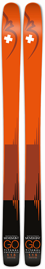 Горные лыжи Movement Go 115 Ti - Фото 1 большая
