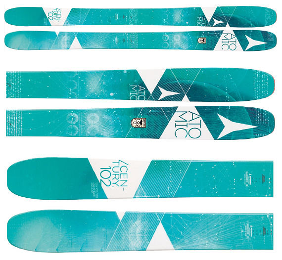 Горные лыжи CENTURY 102 + N WARDEN MNC 13 - Фото 1 большая