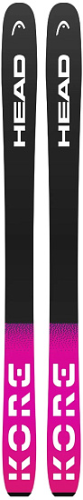 Горные лыжи женские Head Kore 104 Ti W White/Pink - Фото 2 большая