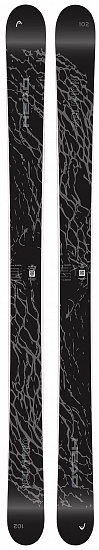 Горные лыжи Head Oblivion 102 Black/Grey - Фото 1 большая