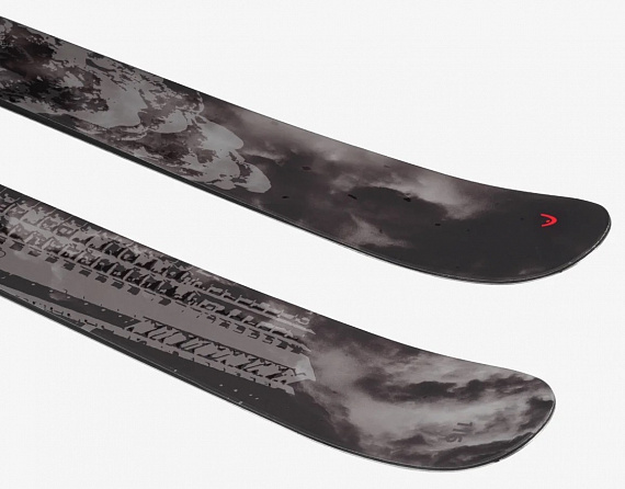 Горные лыжи Head Oblivion 116 Black/Red - Фото 3 большая