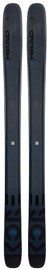 Горные лыжи Head Kore 111 Anthracite/Blue - Фото 1 большая
