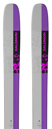 Горные лыжи Salomon N Qst X Black/S Pink/Luna - Фото 2 большая