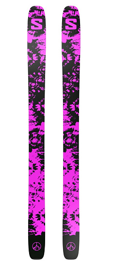 Горные лыжи Salomon N Qst X Black/S Pink/Luna - Фото 3 большая