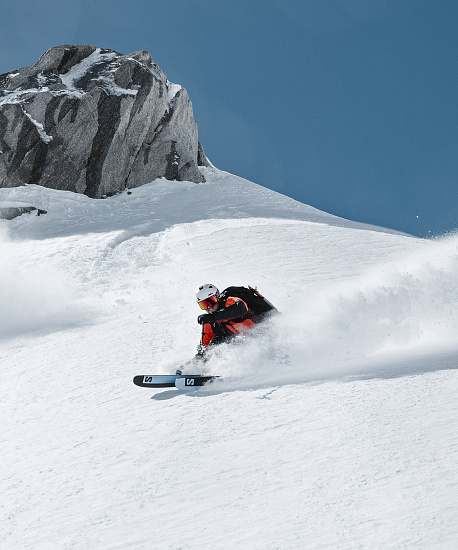Горные лыжи Salomon N Qst Echo 106 Wht/Race B/Proce - Фото 7 большая