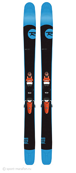 Горные лыжи Rossignol Squad 7 c креплениями Fks 140 Dual B130 Fluo - Фото 1 большая