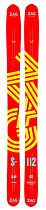 Горные лыжи мужские Zag Slap 112 Red/Yellow