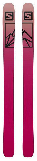 Горные лыжи Salomon N Qst Stella 106 Beige/P - Фото 2 большая