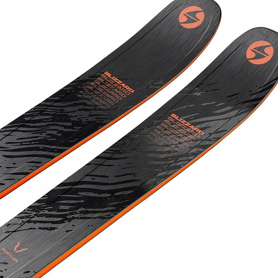 Горные лыжи Blizzard Rustler 10 Flat Black - Фото 2 большая