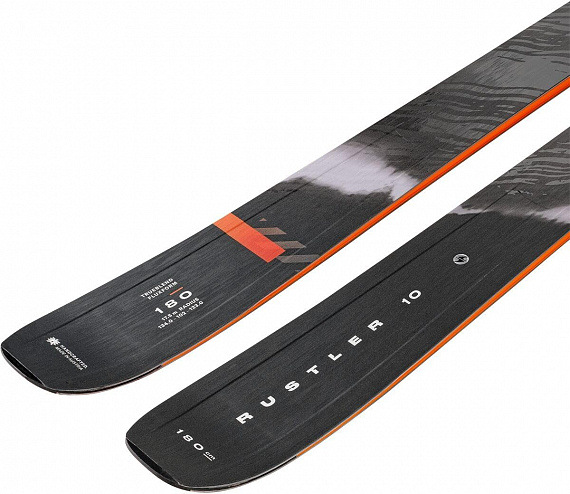Горные лыжи Blizzard Rustler 10 Flat Black - Фото 3 большая