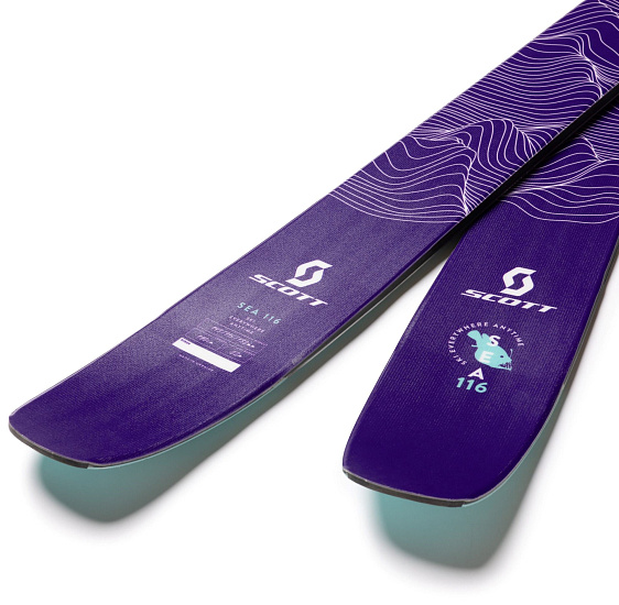 Горные лыжи Scott Sea 116 - Фото 5 большая