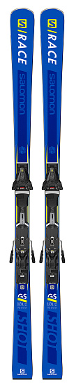Горные лыжи Salomon E S/Race Shot GS с креплениями E Z12 Walk Multi - Фото 1 большая
