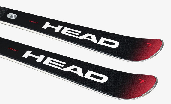 Горные лыжи Head Supershape E-Rally Sw Bb-Pr с креплениями Prd 12 Gw Brake 85 [F] Black/Red - Фото 2 большая