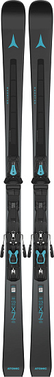 Горные лыжи Atomic Redster X7 Rvsk C с креплениями Mi 12 Gw Black/Teal - Фото 1 большая