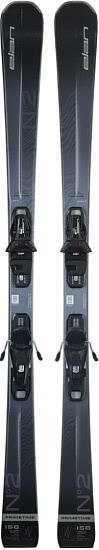 Горные лыжи женские Elan Primetime N°2 с креплениями SX EL 9 Black - Фото 1 большая