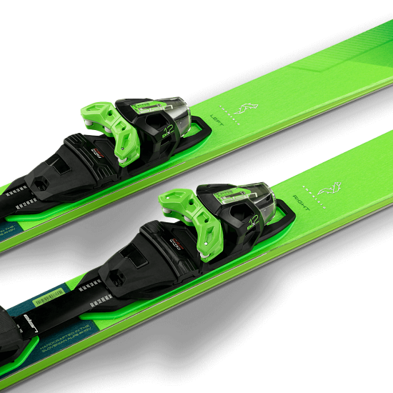 Горные лыжи Elan Amphibio 16 Ti Fx с креплениями Emx 12.0 GW Fx - Фото 3 большая