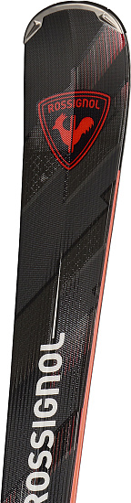 Горные лыжи Rossignol Forza 60 Ti Konect с креплениями Nx 12 Konect Gw B80 Black Hot Red - Фото 3 большая