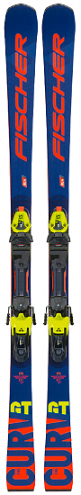 Горные лыжи Fischer The Curv Gt Mt с креплениями Rx 13 Pr - Фото 1 большая